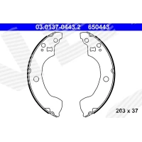 Brake shoe set