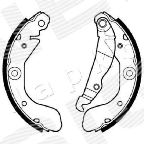 BRAKE SHOE SET - 0