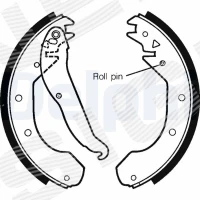 Brake shoe set