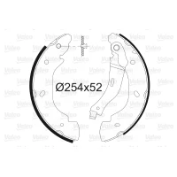 Brake shoe set