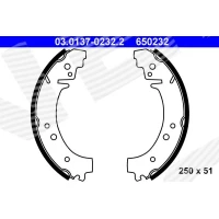 Brake shoe set