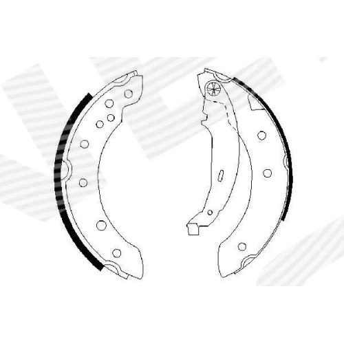 BRAKE SHOE SET - 4