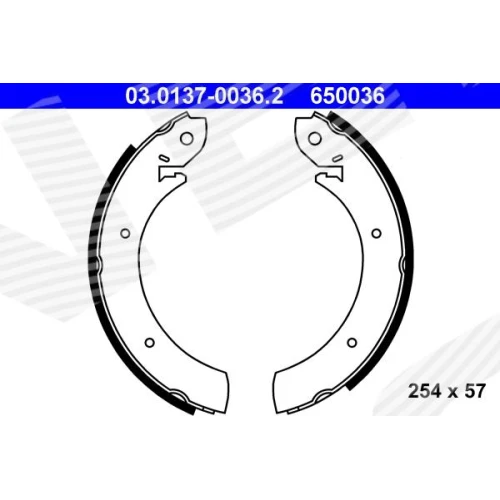 BRAKE SHOE SET - 0