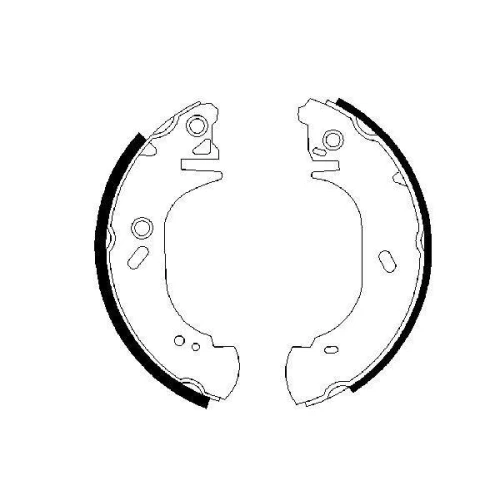 BRAKE SHOE SET - 0