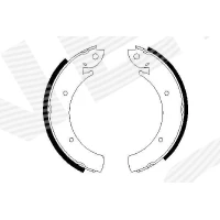 Brake shoe set