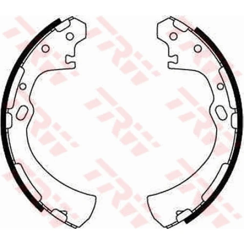 BRAKE SHOE SET - 0