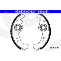 Brake shoe set