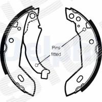 Brake shoe set