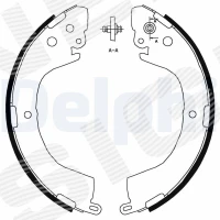 Brake shoe set