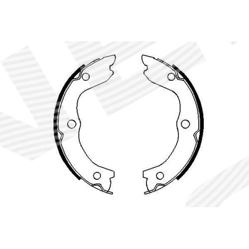 BRAKE SHOE SET - 4