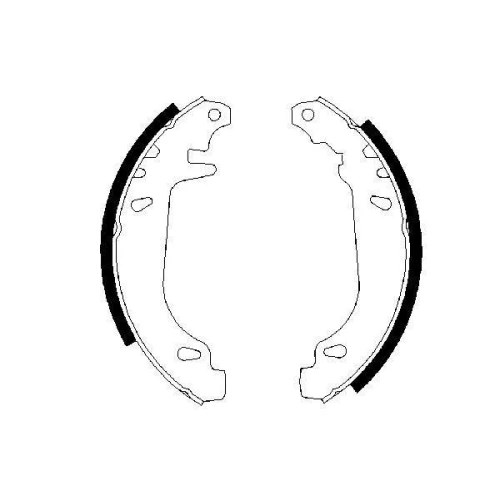 BRAKE SHOE SET - 4