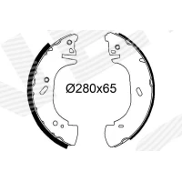 Brake shoe set