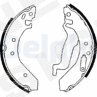 Brake shoe set