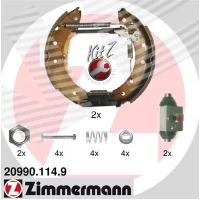 Brake shoe set