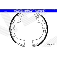 Brake shoe set