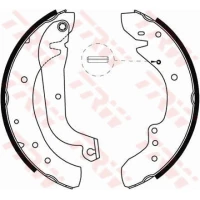 Brake shoe set