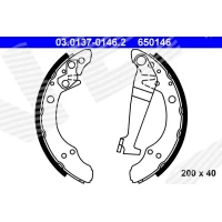 Brake shoe set