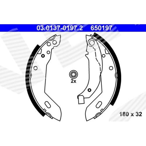 BRAKE SHOE SET - 0