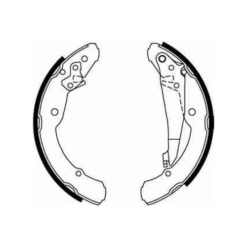 BRAKE SHOE SET - 1