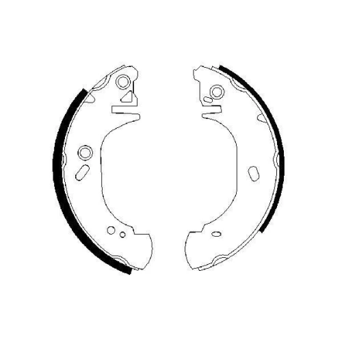 BRAKE SHOE SET - 4