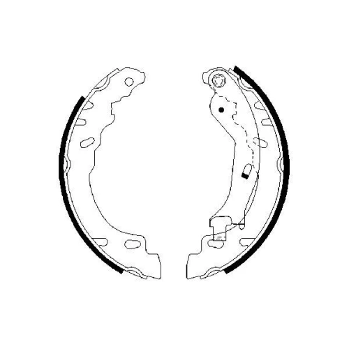 BRAKE SHOE SET - 4