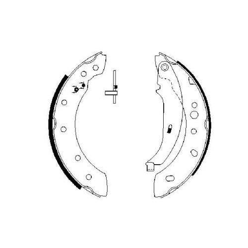 BRAKE SHOE SET - 4