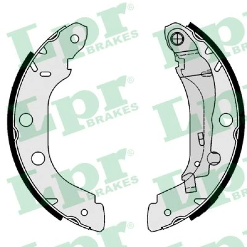 BRAKE SHOE SET - 0