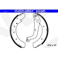 Brake shoe set