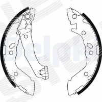 Brake shoe set