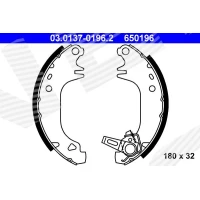 Brake shoe set