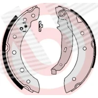 Brake shoe set