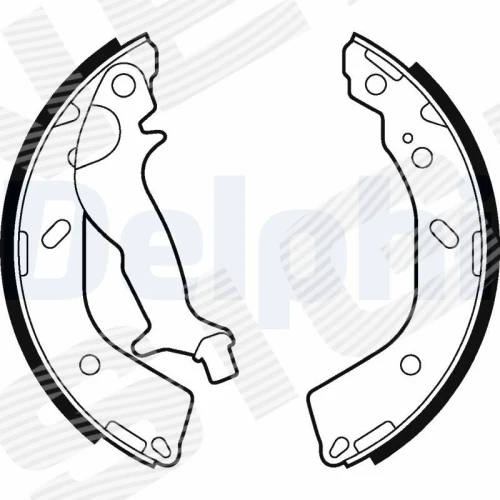 BRAKE SHOE SET - 0