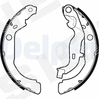 Brake shoe set