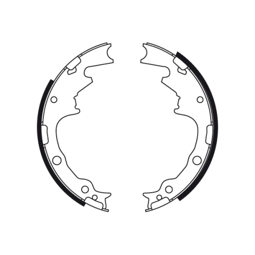 КОМПЛЕКТ ТОРМОЗНЫХ КОЛОДОК - 1