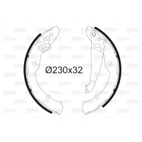 Brake shoe set