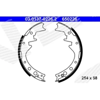 Brake shoe set