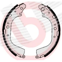 Brake shoe set