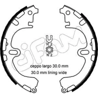 Brake shoe set