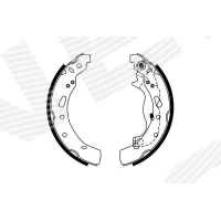 Brake shoe set