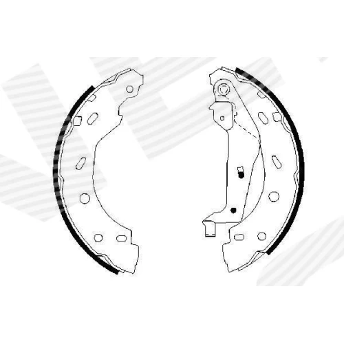 BRAKE SHOE SET - 4