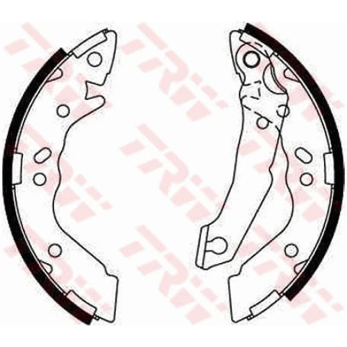 BRAKE SHOE SET - 0