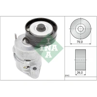 Alternator belt tensioner