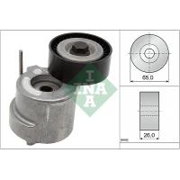 Alternator belt tensioner