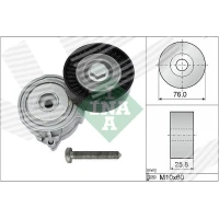 Alternator belt tensioner