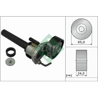 Alternator belt tensioner