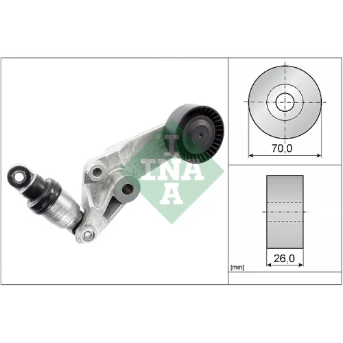 ALTERNATOR BELT TENSIONER - 0