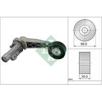 Alternator belt tensioner