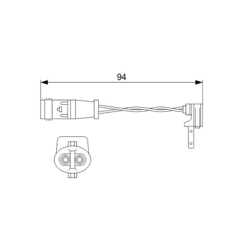 BRAKE PADS WEAR SENSOR - 4