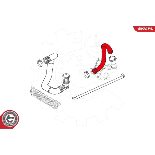 CHARGER AIR HOSE - 2