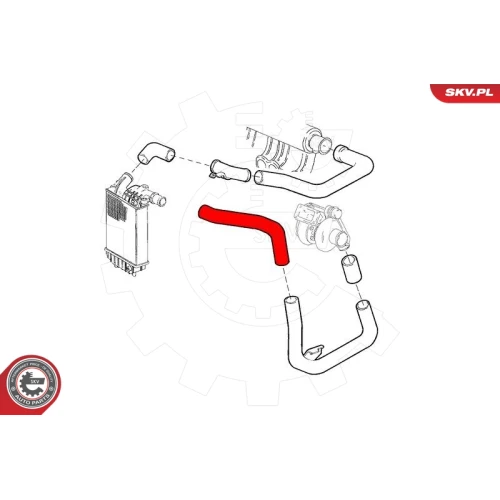 CHARGER AIR HOSE - 3